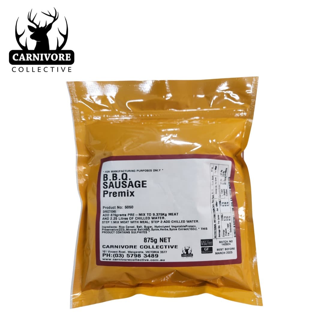 Carnivore Collective BBQ Sausage Seasoning 875g (GF)