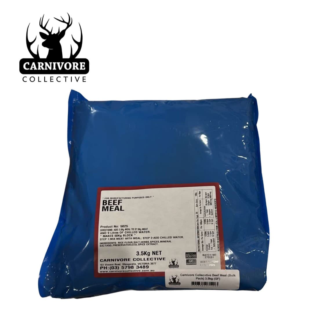 Carnivore Collective Beef Meal (Bulk Pack) 3.5kg (GF)