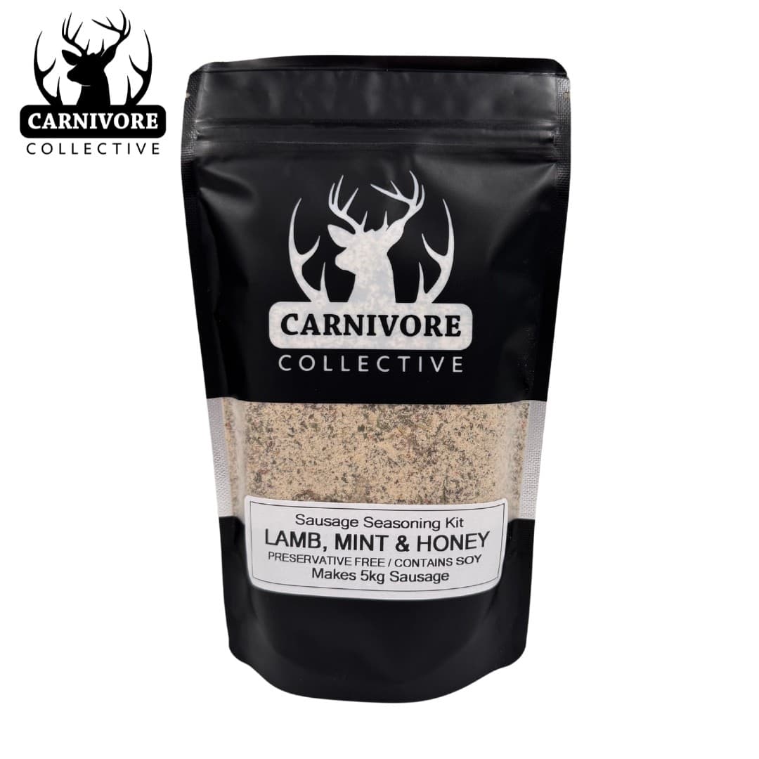 Carnivore Collective Sausage Seasoning 5kg Batch Lamb, Mint & Honey