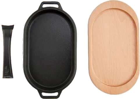 Witt Cast Iron Oval Cooking Pan